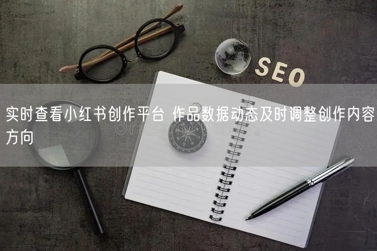 实时查看小红书创作平台 作品数据动态及时调整创作内容方向