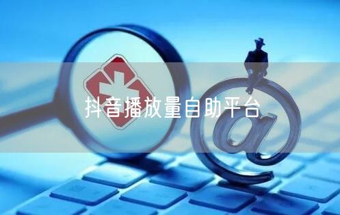 抖音播放量自助平台