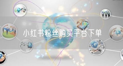 小红书粉丝购买平台下单