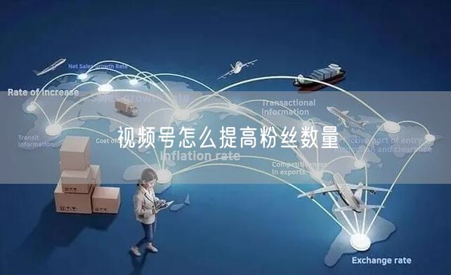 视频号怎么提高粉丝数量