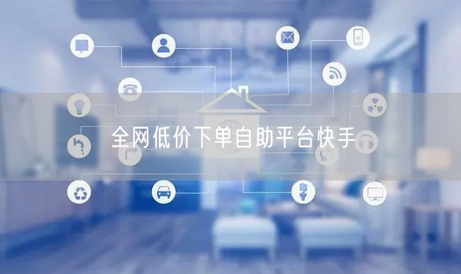 全网低价下单自助平台快手